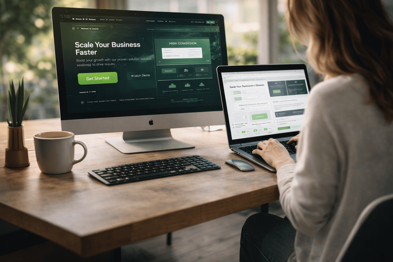 UX enfocada en conversión.
